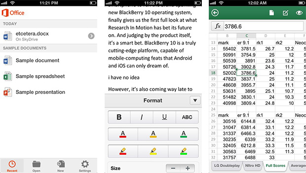 Microsoft Office Akhirnya Sambangi iOS